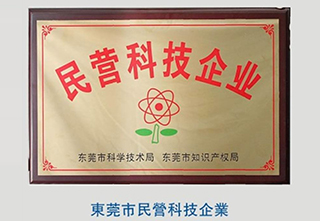 Dongguan private technology enterprises card