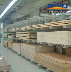 Heavy - duty cantilevered shelves
