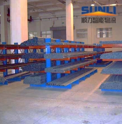 Heavy - duty cantilevered shelving equipment