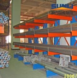 Heavy-duty cantilevered shelves production