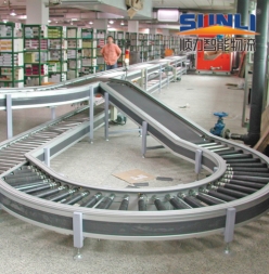 Box roller conveyor