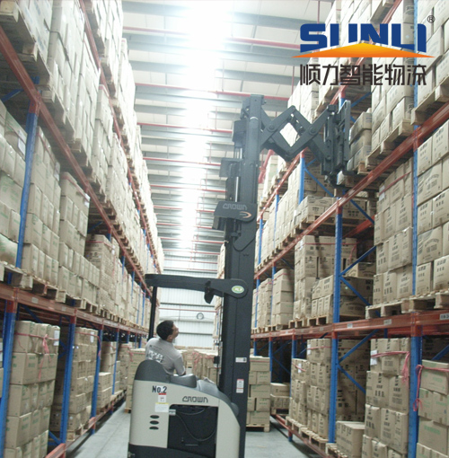 双重深储式货架