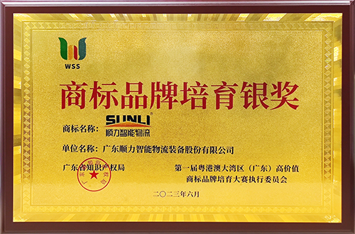 商标品牌培育银奖